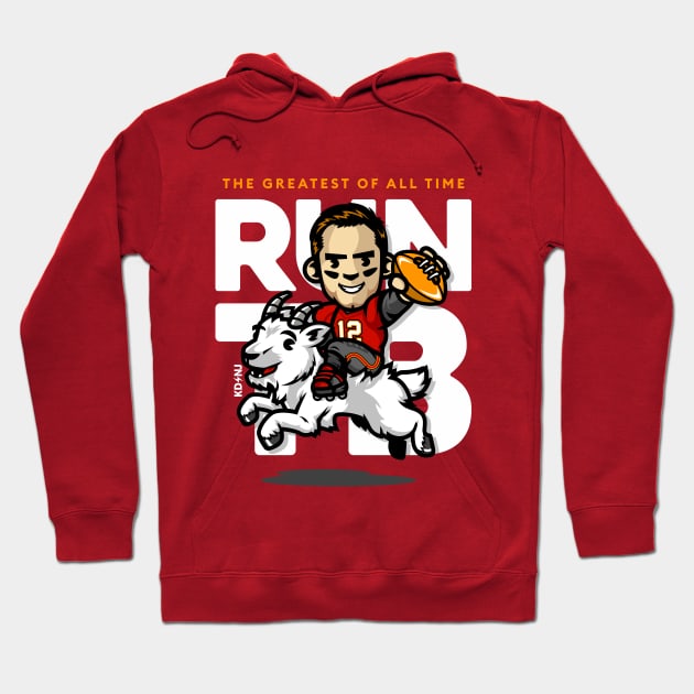 Tampa Bay Goat Hoodie by KDNJ